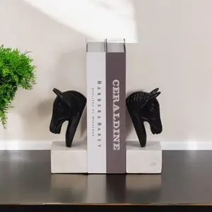 Soporte y Base para Libros de Aluminio de Mesa con Diseño Antiguo de Feng Shui para Estudio y Escritura, Escultura Moderna para Espacio de Trabajo - Product Image 2