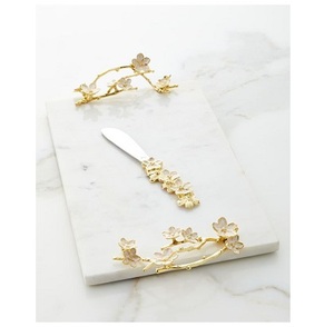 Nuevo diseño Precio barato Bandeja de mármol Diseño de lujo Hecho a mano OEM Venta de fábrica Directo Moderno y de lujo Hecho a medida - Product Image 3