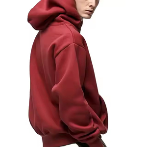 Sudaderas con capucha de gran tamaño personalizadas de alta calidad Sudaderas con capucha de manga regular Sudaderas con capucha de invierno con logotipo impreso personalizado - Product Image 5