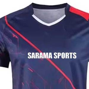 Vêtements de tennis pour hommes légers, faible MOQ, haute qualité, respirants, chemise et short de badminton, qualité supérieure, vêtements de tennis de table - Product Image 5