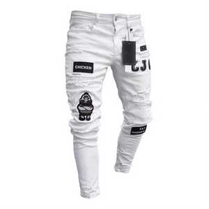 High Quality Cheap Prices Men Denim Jeans for <b>Pants</b> Ice Blue 2025 Men Denim <b>Pant</b> for Casual Wear - Product Image 3