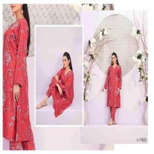 Camisa de lino de producto de Venta caliente impresa digital con pantalón de lino última colección ropa india y pakistaní de Tawakkal - Product Image 3