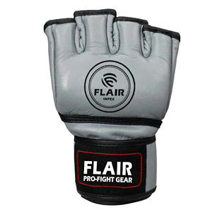 Gants professionnels en cuir PU demi-doigt Mma pour hommes gants d'entraînement grande taille prix usine approvisionnement pour l'entraînement de boxe - Product Image 2