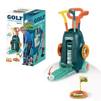 Vente en gros de jouets en plastique personnalisés de luxe bon marché pour enfants Club complet de loisirs Sports Mini Golf Set