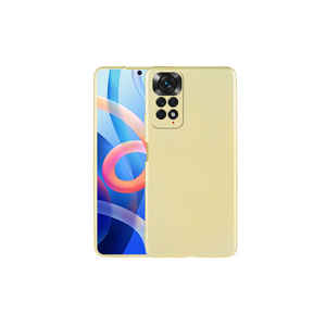 Custodia MSRA Premier Slim Antiurto in Silicone Liquido Dorato per <span class=keywords><strong>Redmi</strong></span> Note 11S Global, <span class=keywords><strong>Cover</strong></span> Premium Elettroplaccata Modello <span class=keywords><strong>10C</strong></span> - Product Image 1