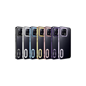 Coque en silicone liquide électro-plaquée or rose Netzy Premium pour Xiaomi Mi 13 SAFU Omega Protection de l'appareil photo - Product Image 3