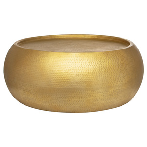 Table basse en métal décorative pour la maison, meuble d'extrémité à texture martelée de qualité supérieure pour le salon et la chambre à coucher - Product Image 1