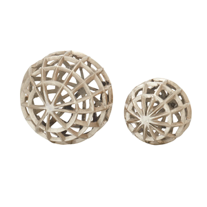 Bola de diseño Orab de aluminio y Metal de lujo para decoración de Hotel en casa, Bola de Metal decorativa, adornos decorativos para Hotel en casa - Product Image 1