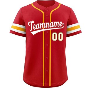 Camiseta deportiva para hombre, ropa de béisbol y softbol, camisetas transpirables de secado rápido con nombre de equipo, 100% poliéster para adultos - Product Image 5