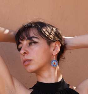 Collier ras du cou en cristal de perles Sodalite 8mm fait main bijoux artisanaux en pierre Sodalite naturelle - Product Image 1