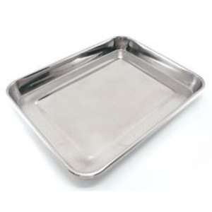 Bandeja de servicio duradera de acero inoxidable hecha a mano para eventos profesionales de Catering con un atractivo estético elegante y atemporal - Product Image 3