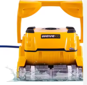 Nouveau robot nettoyeur de piscine Wave 100 en stock UE avec télécommande et chariot, capacité de franchissement des murs, filtre à chargement par le bas - Product Image 4