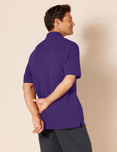 Polo de piqué de algodón de ajuste regular para hombre de alta calidad al por mayor, polos de hombre de talla grande con estampado de letras lavadas de diseño personalizado - Product Image 3