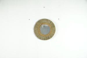 Vietrustic ธรรมชาติสไตล์ Boho กระจกจากหญ้าทะเลสานตกแต่งผนังเฟอร์นิเจอร์ครัวเรือนสำหรับห้องนั่งเล่น - Product Image 4