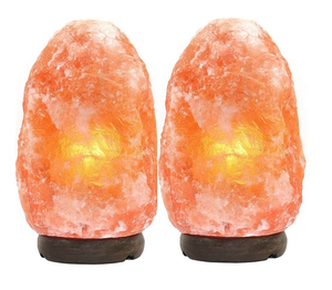 Lampe au sel rose de l'Himalaya sculptée couleur naturelle Fabricant et grossiste en pierre de cristal du Pakistan Petite lampe de table - Product Image 4