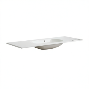 อ่างล้างหน้าขนาด 120 ซม. แบบไม่มีรูติดตั้งก๊อกน้ำ - Product Image 3