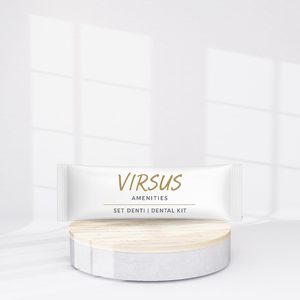 Set monouso per l'igiene orale per alberghi 50/100/150 kit spazzolino e dentifricio da 5ml per servizi B & B - Product Image 1