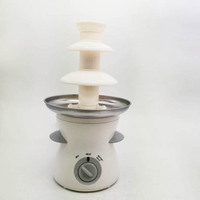 Fontaine à chocolat électrique détachable, prix bas, 3 couches, Mini, fontaine à chocolat chaud personnalisée, vente