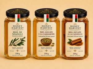 Miel de Niaouli Honey Harvest 250g Pura de Madagascar en Envase de Frasco de Vidrio - Product Image 4