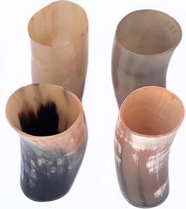 Vaso de chupito de cuerno pulido ecológico más vendido, artesanías náuticas sostenibles para consumidores conscientes a la venta, un símbolo de amor - Product Image 6