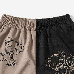 Shorts de Yoga de Cintura Media con Elástico, Levanta Glúteos, Sin Costuras, Transpirables, de Spandex/Poliéster, con Sujetador Deportivo Sólido - Product Image 6