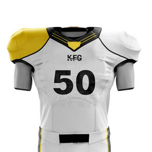Uniforme de football américain, tissu respirant de haute qualité, personnalisable pour une utilisation durable, parfait pour les équipes, l'entraînement scolaire - Product Image 4