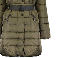 Vente de gros Parkas respirants de quantité minimale de commande basse grande taille, veste teinte unie pour femmes, longs manteaux d'hiver pour femmes à bas prix
