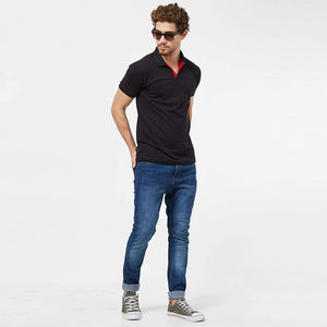 Camisetas de polo para hombre con estampado de logotipo personalizado, ropa de golf deportiva por sublimación informal de alta calidad, camisetas de polo de golf al por mayor - Product Image 3