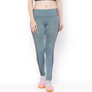 Mallas de gimnasio de cintura media para mujer transpirables al mejor precio con patrón sólido para ropa de entrenamiento en línea Servicio OEM disponible - Product Image 1