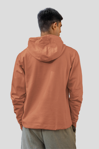 Sweat-shirt à capuche pour homme unisexe 100% super peigné bio lavé pré-rétréci 300 GSM corail Derby d'hiver taille style décontracté solide - Product Image 2