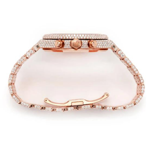 Montre Moissanite Tendance Effet Givré, Montre Diamant Incolore pour Hommes, Meilleure Qualité, Prix de Gros pour Hommes - Product Image 6