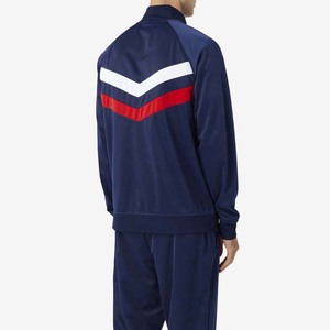 Conjuntos Deportivos de Otoño para Hombre, Conjuntos de Chándal con Cremallera, Diseño de Logotipo Personalizado, Estampado en Relieve, Tejido de Punto, Estilo Informal y Deportivo - Product Image 3