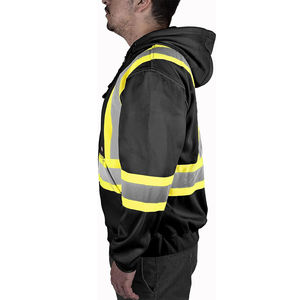 Imperméable Hommes Sécurité Softshell Veste Coupe-Vent En Plein Air Randonnée Veste Légère Plusieurs Poches En Gros De Haute Qualité - Product Image 4