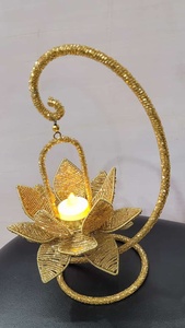 ที่แขวนเมล็ดแก้วพร้อมลูกปัดสีทองมีให้เลือกหลากหลายสีสำหรับเป็นของขวัญเหมาะสำหรับการขายต่อ - Product Image 6