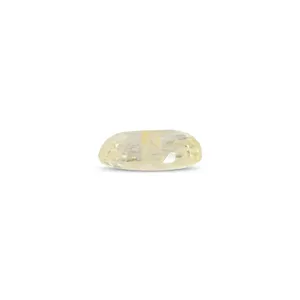 Saphir Jaune Naturel (Pukhraj) 4,66 Carats Taille Ovale Facettée Pureté VVS Couleur Peridot Riche Alexandrite Aigue-marine Tourmaline - Product Image 2