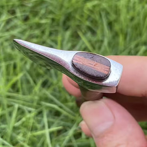 Hache extérieure portative de qualité professionnelle de mini hache d'acier inoxydable pour la survie de randonnée de camping et le travail de jardin - Product Image 3