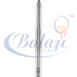 BALAJI METAL Balustre en fonte européenne de luxe résistant à l'eau pour extérieur, escaliers et balcons de villas - Product Image 2