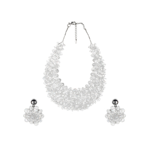 Cadeau de bijoux artisanaux Meilleur arrivage Collier ras du cou en perles de rocaille colorées Acheter maintenant chez un grossiste direct - Product Image 4