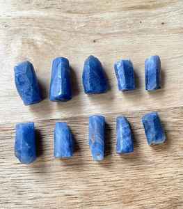 100% Genuine Natural Blue Sapphire <b>Raw</b> <b>Crystal</b> GIA Certified September Birthstone for Jewelry Making Healing No Heat Treatment - Product Image 1