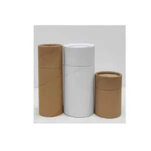 Buy Standard Quality Composite Containers / Paper Tube Container with Customized Colored Available Containers