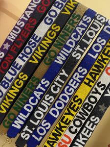 Handmade Beaded <b>Strap</b> Adjustable Shoulder <b>Crossbody</b> Bag <b>Strap</b> Replacement with Decorative Beads and Gold Clips for Purse - Product Image 5