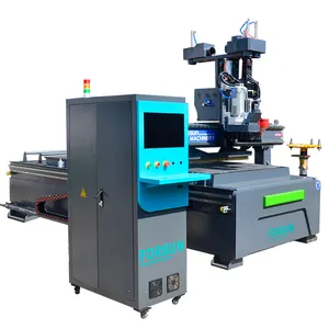 Sales on CNC Nesting vertical drilling ATC spindle engraving router