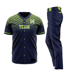 ชุดเครื่องแบบกีฬาสำหรับเยาวชนชุดเสื้อเจอร์ซีย์เล่นเบสบอลพิมพ์ลายตามชื่อแบบกำหนดเองพร้อมกางเกงชุดเล่นซอฟต์บอล - Product Image 5