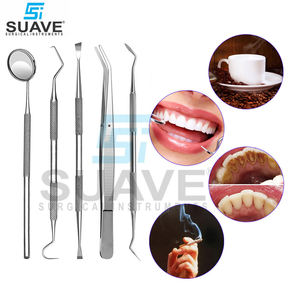 Herramientas dentales removedor de placa para dientes Kits de higiene dental de acero inoxidable por SUAVE SURGICAL INSTRUMENTS - Product Image 2