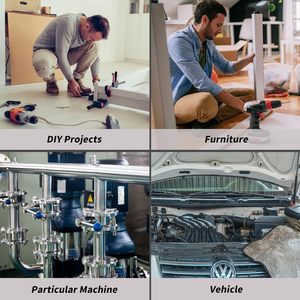 สกรู drywall สีดำสำหรับเครื่องทำเฟอร์นิเจอร์ไม้สกรูสำหรับเก้าอี้สำนักงานสีดำ - Product Image 6