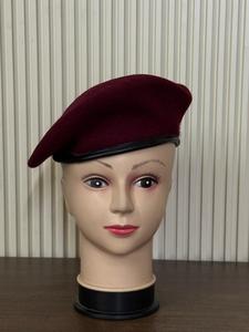 Outdoor Formal Unisex <b>Beret</b> Cap 100% <b>Wool</b> Custom Design for Sports Camping Cycling Jungle Activities All-Season Factory - Product Image 6