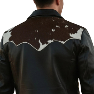 เสื้อแจ็คเก็ตหนังวัวแท้ 100% สำหรับผู้ชาย สำหรับฤดูหนาว ป้องกันแบคทีเรีย ระบายอากาศ กันลม เป็นมิตรกับสิ่งแวดล้อม สไตล์ลำลอง ราคาถูก รับผลิตแบบ OEM - Product Image 5