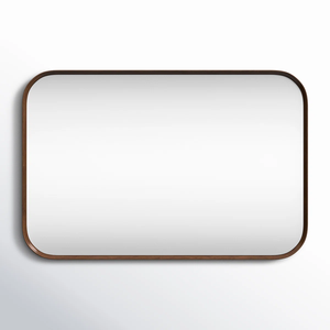Espejo Rectangular con Marco de Madera para Decoración del Hogar, Dormitorio y Sala de Estar, para Uso en Apartamentos o Bar Mitzvah - Product Image 2