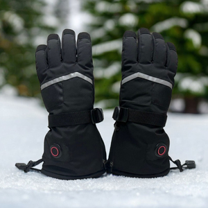 Auto Sensor Switch Men Women Thermal Warm Waterproof Battery Heated Gloves for <b>Skiing</b> Hunting Workout Running Cycling - Product Image 1