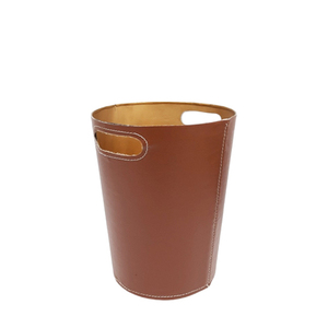 Jardinière en cuir personnalisée faite à la main en forme de pot de fleur pour la décoration intérieure extérieure de la maison et du jardin le mieux situé pour l'extérieur - Product Image 1